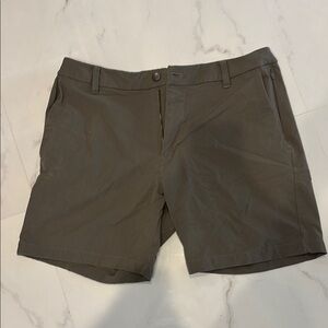 Men's Olive Green Luluemon Shorts